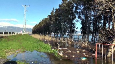 afet bolgesi - Amik Ovası'nda tarlalar sular altında (1) - HATAY  Videosu