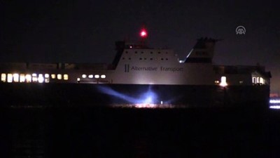 Çanakkale Boğazı'nda yük gemisinde yangın ihbarı (2) - ÇANAKKALE 