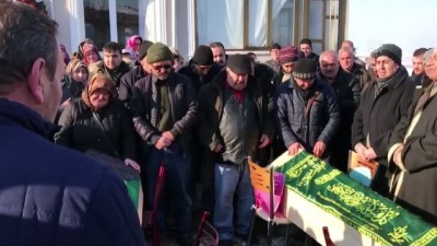 Dereye düşen otomobilde ölen karı koca defnedildi - EDİRNE 