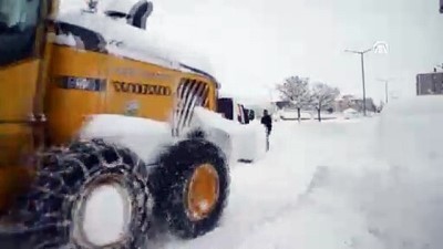 kar yagisi - Doğu Anadolu'da kış - AĞRI  Videosu