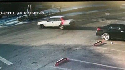 Karabük'te otomobille drift güvenlik kameralarına yansıdı - KARABÜK