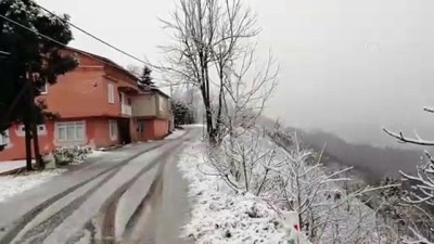 kar yagisi - Karadeniz'de kış - RİZE  Videosu