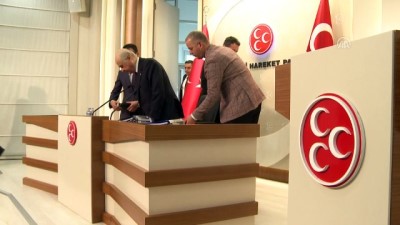 MHP MYK toplantısı - ANKARA 