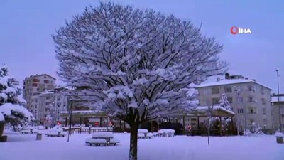 kar yagisi -  Nevşehir’de kar kalınlığı 25 santime ulaştı  Videosu