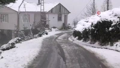 kar kureme araci -  Rize’de karla mücadele çalışmaları Videosu