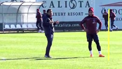 Trabzonspor'da ikinci yarı hazırlıkları - ANTALYA 