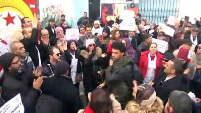 erken emeklilik - Tunus'ta öğretmenlerden maaş protestosu - TUNUS Videosu