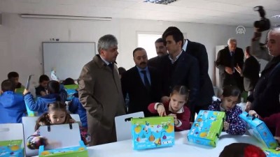 konteyner kent - Vali Doğan'dan Bayırbucak Türkmenlerine ziyaret - HATAY Videosu