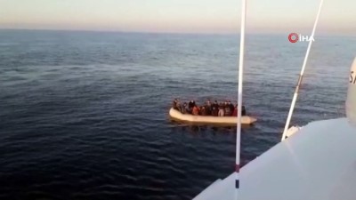  88 mülteci sahil güvenlik ekipleri tarafından yakalandı 