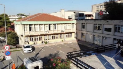 toparlar -  Tahliye kararı verilen İstanbul Üniversitesi Diş Hekimliği Fakültesi havadan görüntülendi Videosu