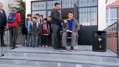 lise ogrenci - Öğrenciler Mehmetçik için Fetih Suresi okudu - KAYSERİ  Videosu