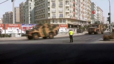 askeri arac -  Mardin’den Suriye sınırına askeri sevkiyat  Videosu