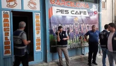 polis denetimi -  İslahiye'de internet kafe, iddia bayii ve oyun salonlarına polis denetimi Videosu