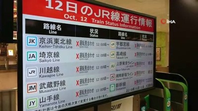 tren istasyonu -  - Japonya’da Süper Tayfun Alarmı
- 1 Kişi Öldü, Ülkede Hayal Felç Oldu  Videosu