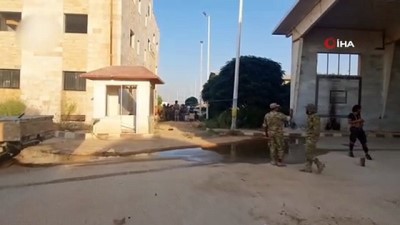 gumruk kapisi -  - Tel Abyad gümrük kapısı görüntülendi Videosu