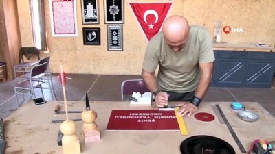 bakir isleme -  Bakır işleme ustasından Türk ve İslam eserleri  Videosu