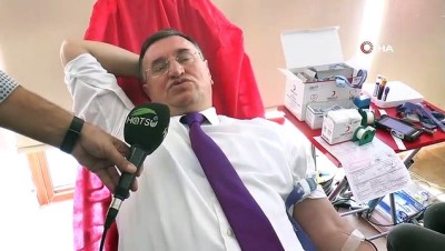 kan testi -  Hatay Büyükşehir ve HATSU’dan Mehmetçik için kan bağışı  Videosu