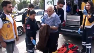 zincirleme kaza -  İzmit’te 8 araç birbirine girdi: 6 yaralı  Videosu