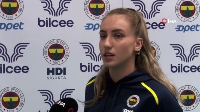  Melis Yılmaz: “Fenerbahçe’de oynuyorsanız hedefiniz her zaman şampiyonluk” 