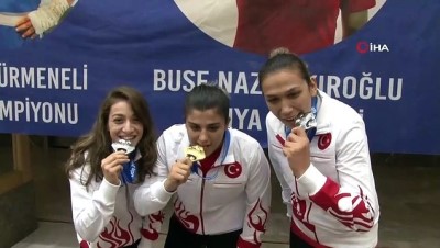 dunya sampiyonasi - Buse Naz Çakıroğlu: 'Olimpiyatlarda altın madalya almamak için hiçbir neden yok'  Videosu