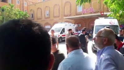 saglik ekibi -  Suriye'den atılan havan topu Mardin'e düştü  Videosu