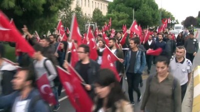 teror orgutu -  Barış Pınarı Harekatı’na üniversite öğrencilerinden destek Videosu