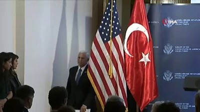 ABD Başkan Yardımcısı Mike Pence:' ABD ve Türkiye Suriye'de ateşkes için anlaştı'