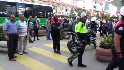 bomba imha uzmani -  Bolu’da şüpheli paket paniği  Videosu