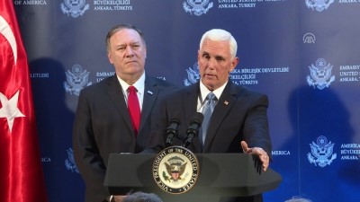 Pence: 'YPG, bize bölgeden çıkma güvencesi verdi' - ANKARA