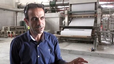 isgal - Filistin'de palmiye atığından kağıt mendil üretiliyor (2) - ERİHA  Videosu