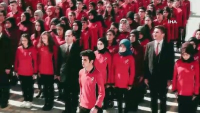 liseli ogrenci -  Liseli öğrencilerden Barış Pınarı Harekatına ‘İstiklal Marş’lı klip  Videosu