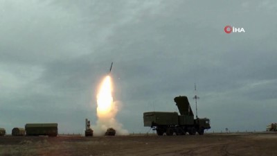 balistik fuze -  - Rusya S-400 hava savunma sistemlerini ateşledi Videosu