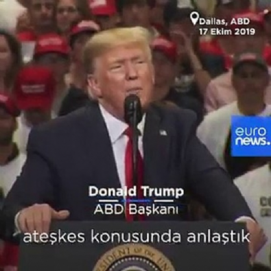 trump - Trump'tan anlaşma sonrası küstah açıklama  Videosu