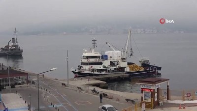 gemi trafigi -  Çanakkale Boğazı sis sebebiyle çift yönlü gemi trafiğine kapatıldı  Videosu