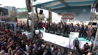 Cumhurbaşkanı Erdoğan, toplu açılış törenine katıldı - KAYSERİ
