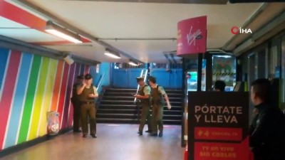 metro istasyonu -  - Öğrenciler 24 Kuruş İçin Şili’yi Yaktı
- 156 Polis Yaralandı, Asker Sokağa İndi
- Olağanüstü Hal İlan Edildi Videosu