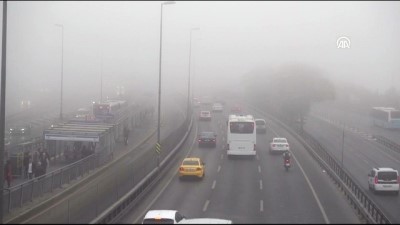 alicioglu - Yoğun sis hayatı olumsuz etkiledi - İSTANBUL  Videosu