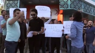 promosyon - Kapanan özel hastanenin çalışanları eylem yaptı - SİİRT  Videosu