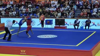 ceyrek final - 15. Dünya Wushu Şampiyonası - ŞANGHAY Videosu