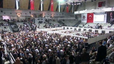 genel kurul - Beşiktaş Kulübünün kongresi - Oy verme işlemi başladı - İSTANBUL  Videosu