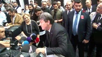 genel kurul - Beşiktaş'ta başkan adaylarından Serdal Adalı oyunu kullandı  Videosu