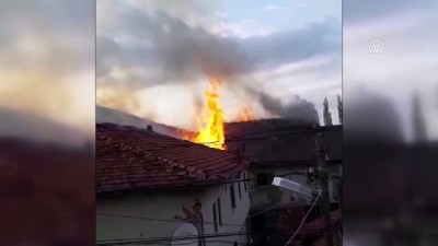 Beşören köyündeki yangında  5 evde hasar oluşdu - TOKATTokat'ta ev yangını