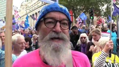 referandum - Brexit protestosu - LONDRA  Videosu