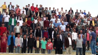 Gaziantep'te futbolculardan Barış Pınarı Harekatı'na destek
