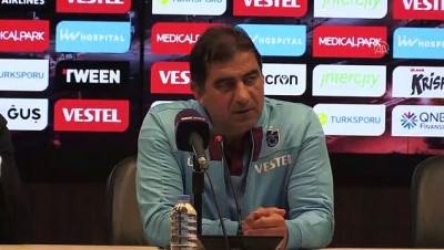 Trabzonspor-Gaziantep FK maçının ardından - TRABZON 