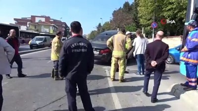 luks otomobil -  Üsküdar’da lüks araç kaza yaptı:6 yaralı  Videosu