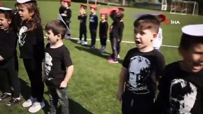 anaokulu ogrencisi -  180 anaokulu öğrencisinden Mehmetçiğe ay-yıldızlı, asker antlı destek Videosu