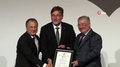 genel kurul - Ahmet Nur Çebi mazbatasını aldı Videosu