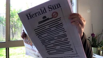 basin ozgurlugu - Avustralya medyasından basın özgürlüğü kısıtlamalarına tepki - MELBOURNE  Videosu
