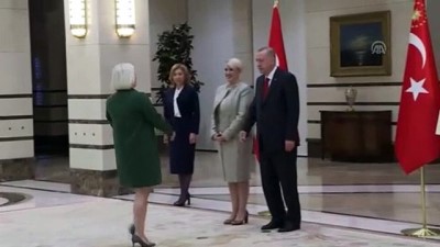 irlanda - İrlanda'nın Ankara Büyükelçisi Mcguıness, Cumhurbaşkanı Erdoğan'a güven mektubu sundu - ANKARA Videosu